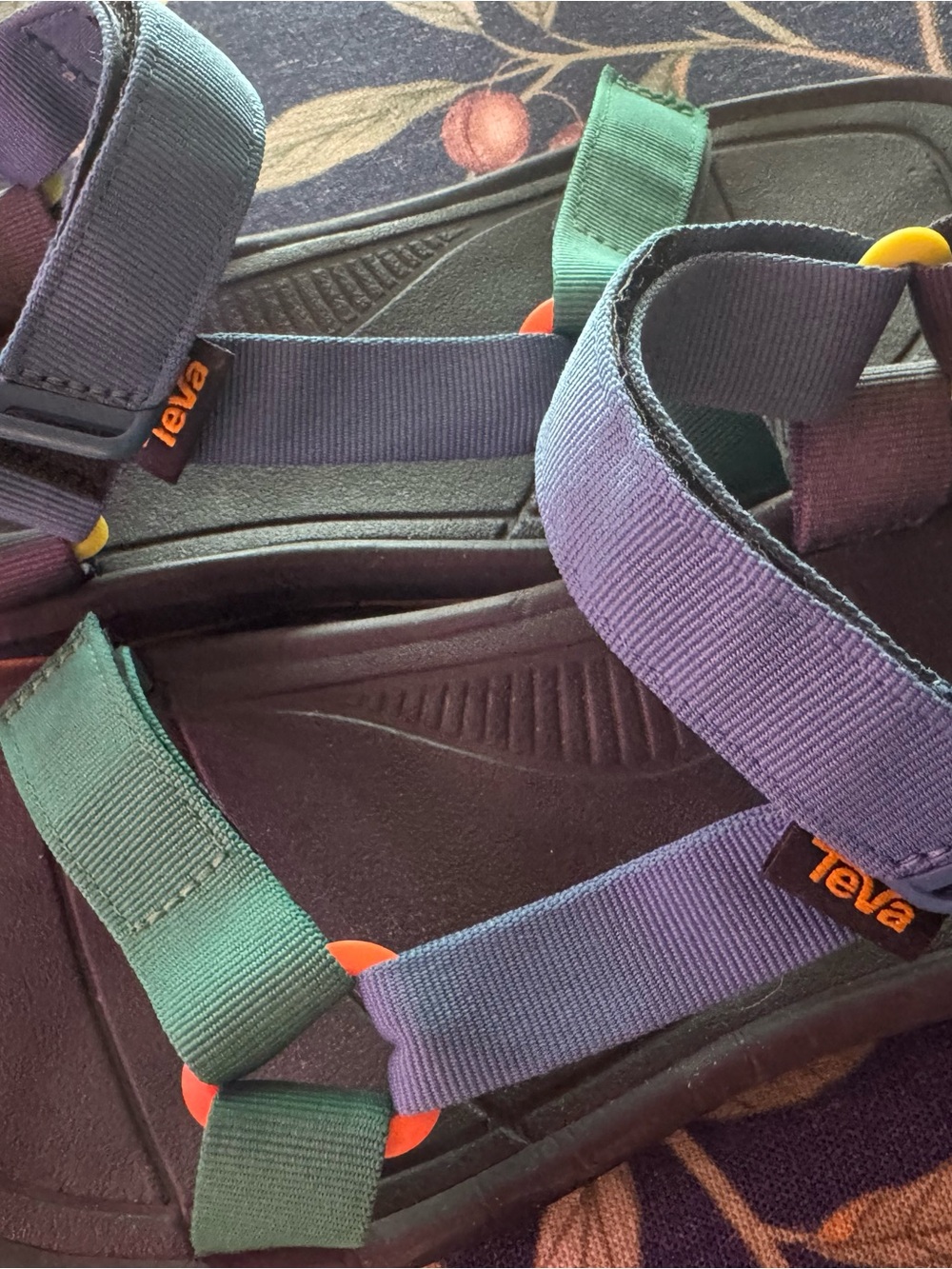 Teva Men’s Sandals 11 Blue and Green